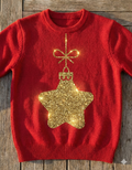 Christmas Star Bauble Jumper