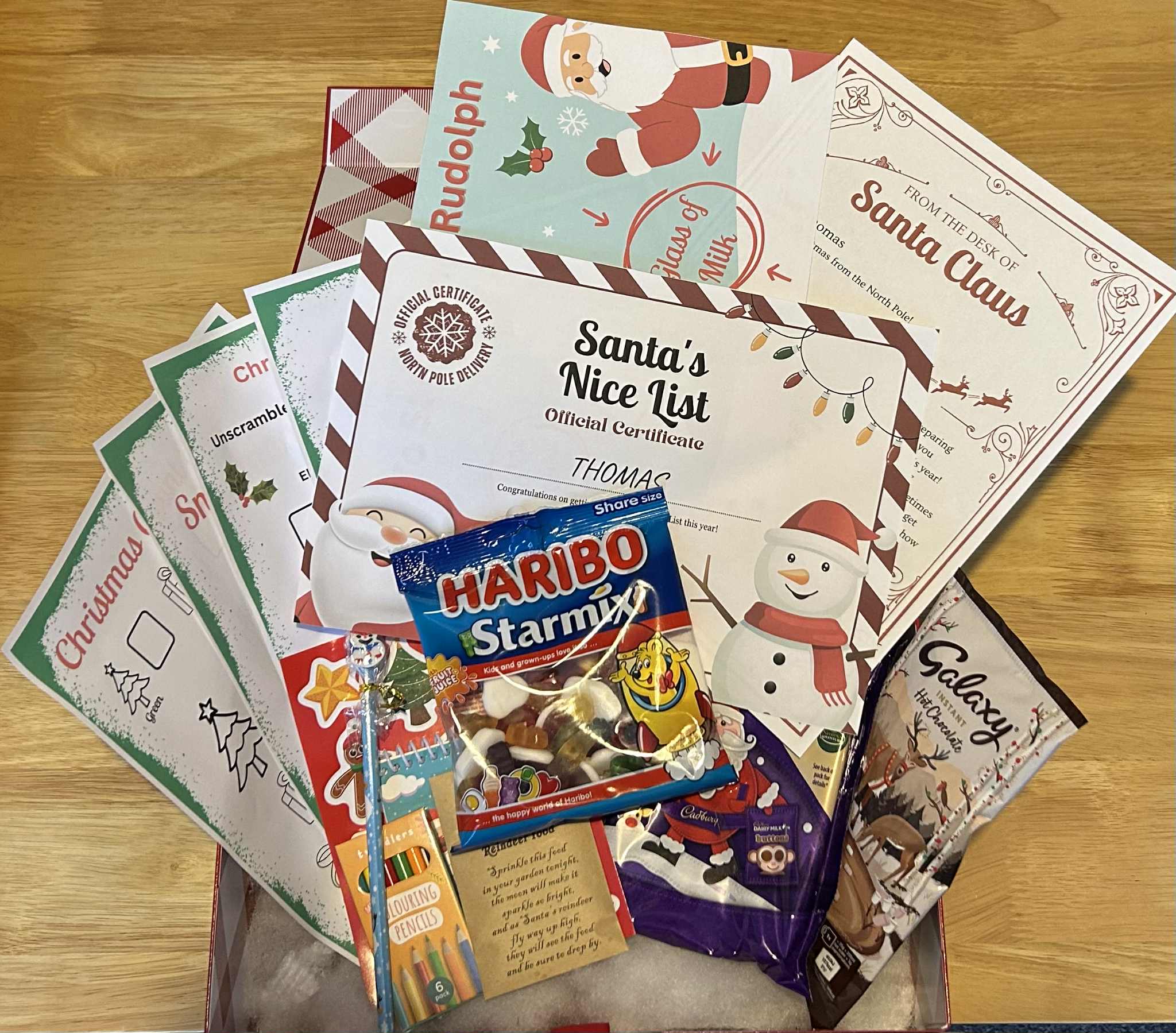 Personalised Christmas Eve Box